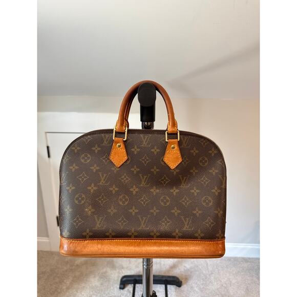 Authentic Louis Vuitton Monogrammed Alma Bag - Picture 1 of 4